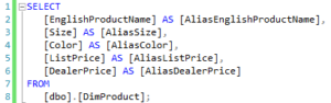 Formatierung von SQL Statements (Teil 1) – Just another SQL blog